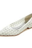 Jarná letná čipka topánky priedušné pohodlné svadobné dámske topánky