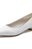 Flitre ploché dámske topánky strieborné svadobné topánky družičky topánky tehotné ženy svadobné topánky